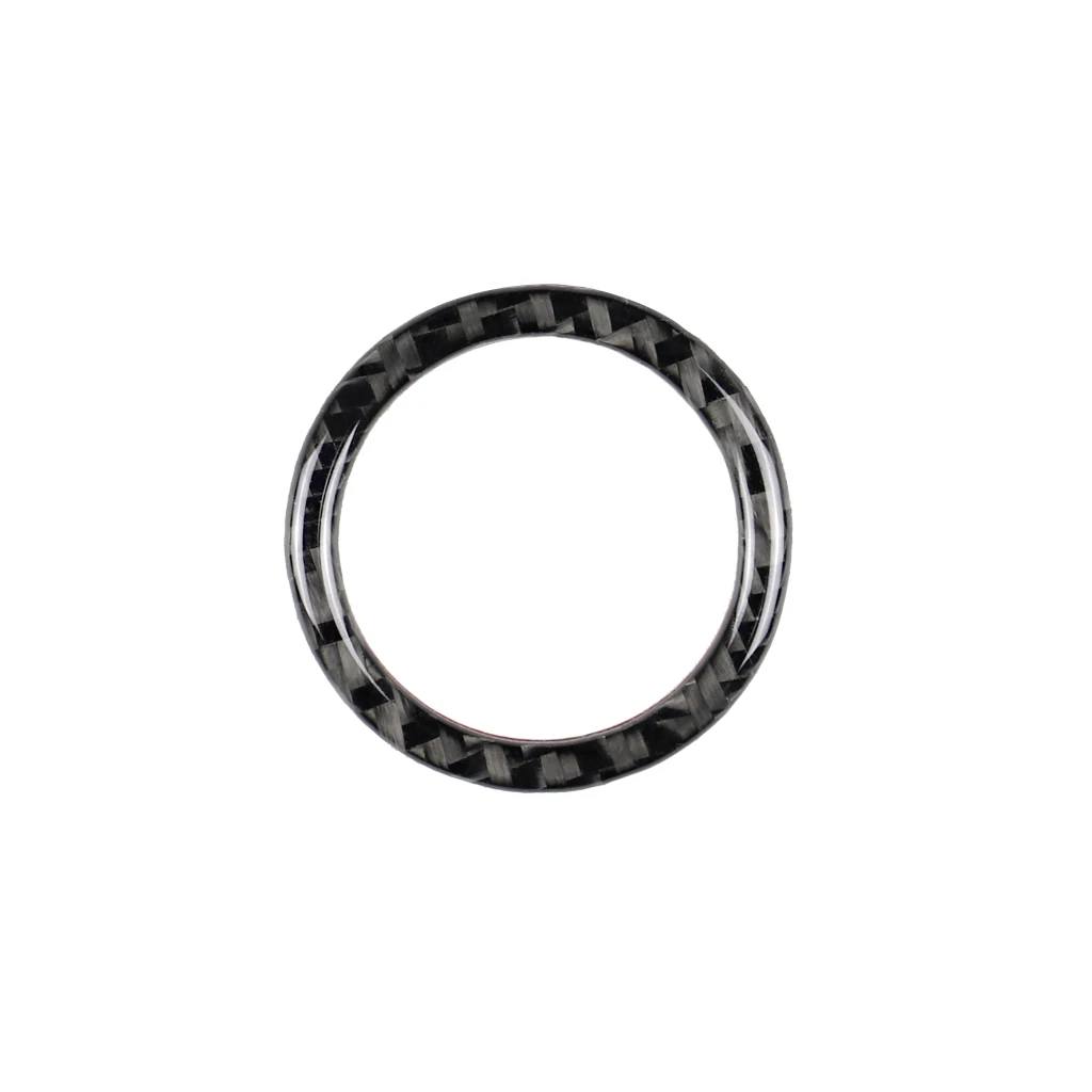 

For Toyota Camry 2018 2019 Accessories Engine Start Stop Button Switch Ring Trim Carbon Fiber Sticker