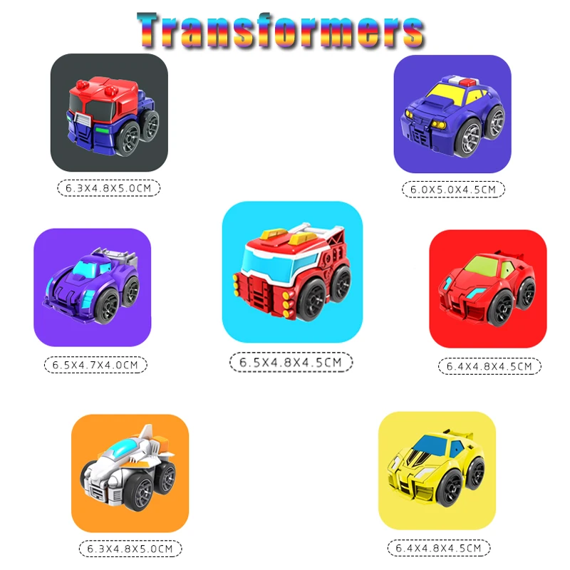6CM Rescue Bots Car Toys Transformation Robot Action mini version deformation King Kong Figures Toys For Kids Baby Gift 6CM Rescue Bots Car Toys Transformation Robot Action mini version deformation King Kong Figures Toys For Kids Baby Gift