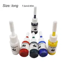 6 шт./компл. профессиональный набор краски для татуировки разных цветов набор краски 5 мл Красота Макияж краски бутылки инструменты искусство тела аксессуар