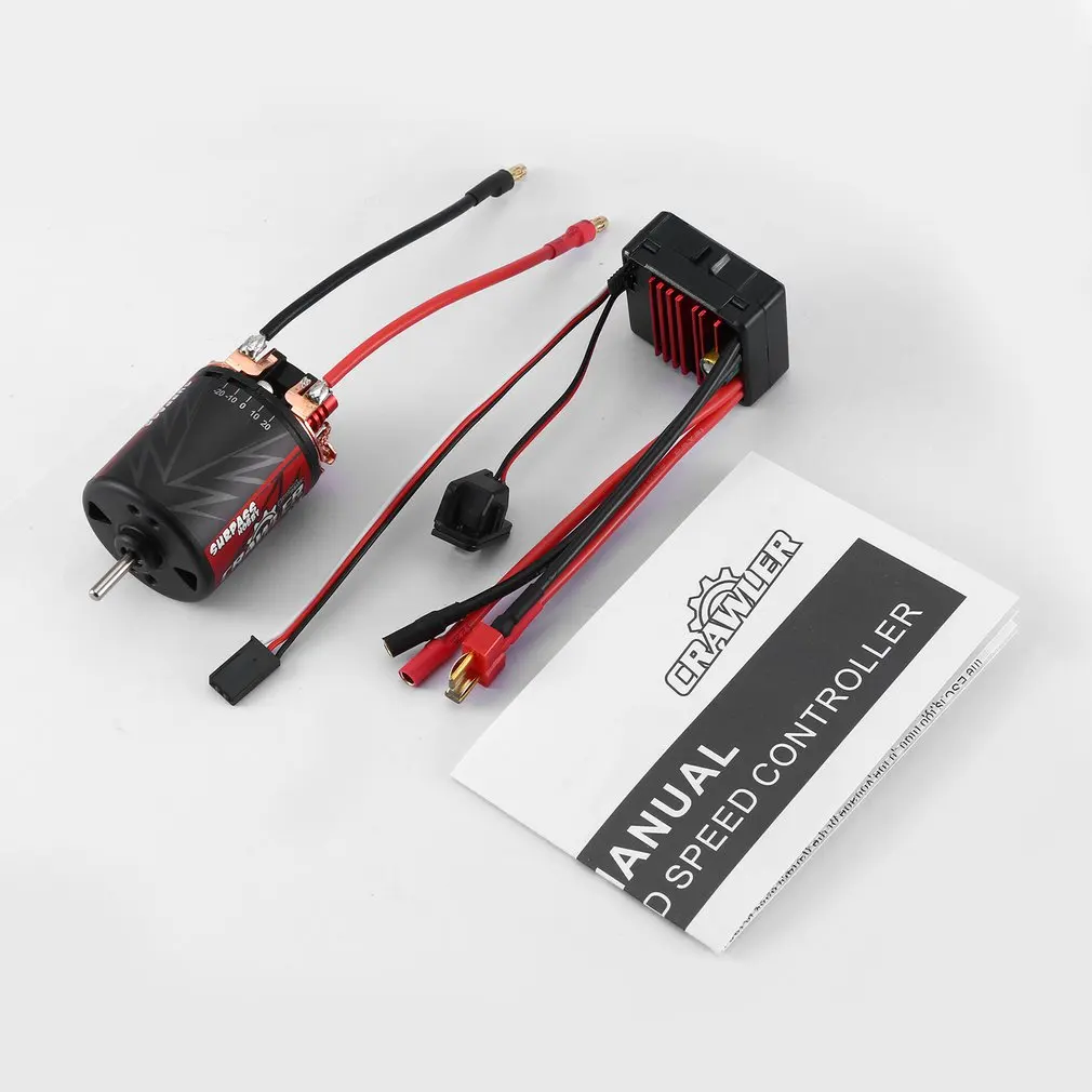 5-Slot 540 11T 13T 16T 20T матовый двигатель W/60A Esc Combo Set для Rc Redcat Volcano Epx Блэкаут Xte Traxxas Trx-4 |