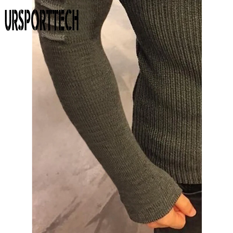 Новинка 2019 Осень зима Мужской пуловер свитера мужские повседневные с длинным