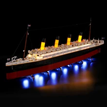 

BriksMax Led Light Kit for 10294 Titanic, No Building Blocks Set