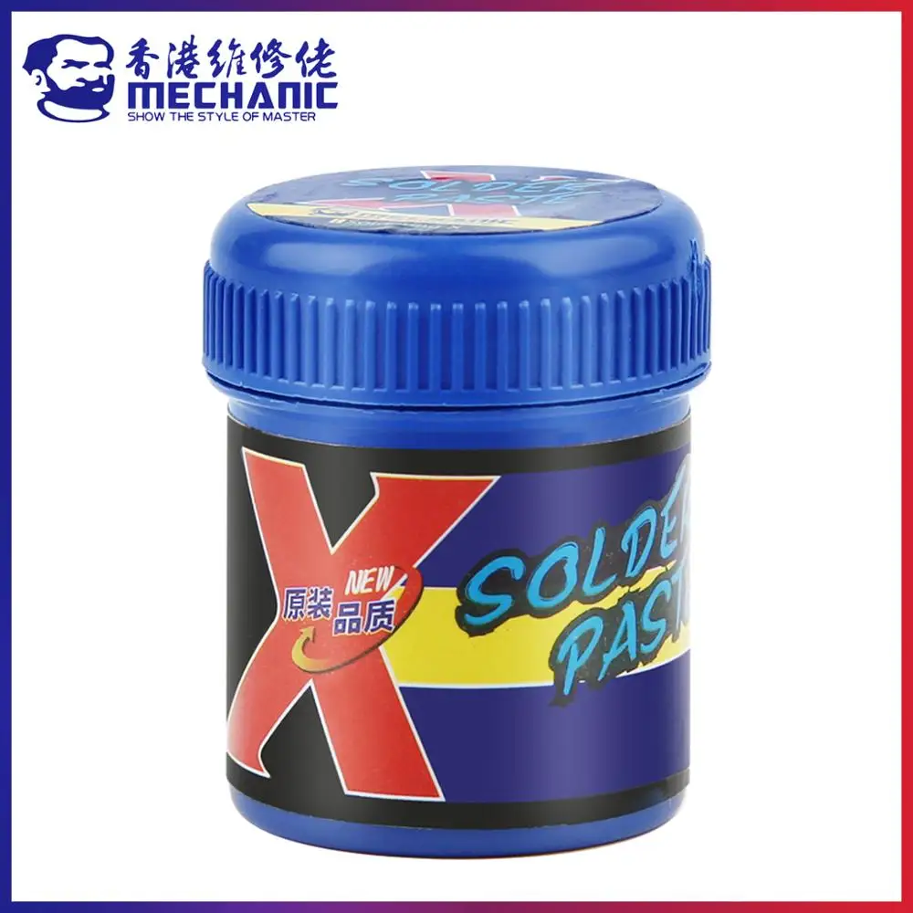 

MECHANIC Original Lead-free Solder Tin Paste 148C Low Temperature Welding Flux Sn42/Bi58 Repair CPU Tools For IPX/XS/XR/Xs MAX