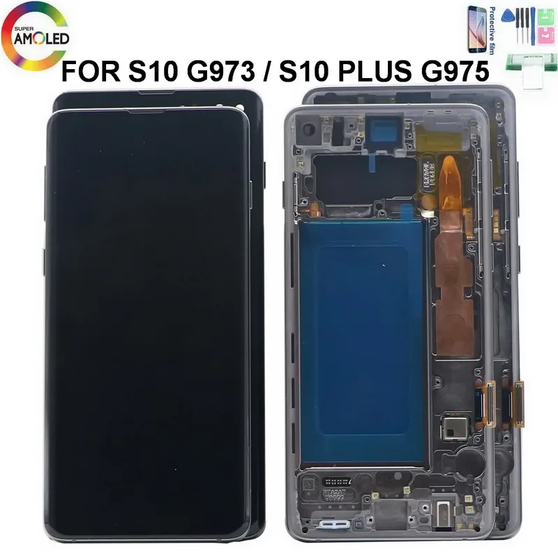 Оригинальный ЖК-дисплей для Samsung Galaxy S10e G970 дисплей S10 G9730 Plus G9750 с сенсорным экраном