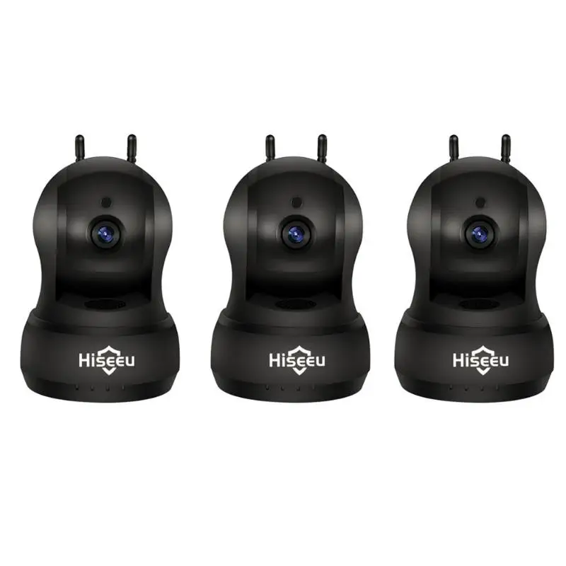 

HISEEU FH5 AHBB10 Wireless 1MP IP Camera 720P Home Security 3.6mm Indoor Video Surveillance Monitor 10-25m Distance EU/AU Plug