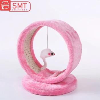 

Cat Scratcher Scratch Tree Rolling Tunnel Sisal Ball With 1 Ball Toy Cat Scratch Board For Cat Interactive Training Scratching