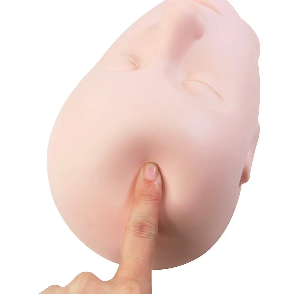 1pc Eyelashes Extension Training Mannequin Head Makeup Practice Model Fake Mannequin Head Model Massage Lashes Grafted 4