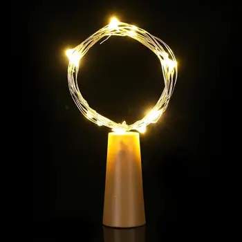 

15 LED Bottle Lights Cork Shape Lights for Wine Bottle Starry String Lights SY