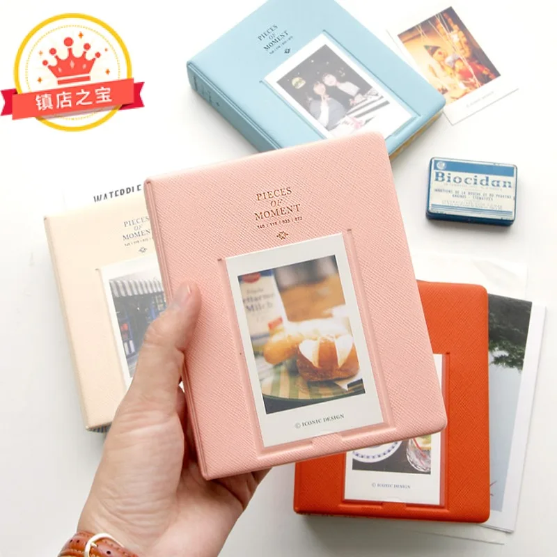 Мини-альбом Fuji Once Imaging Insert Photo Album может положить 64 листа Polaroid Mini photo paper карманный альбом тепловой переплет