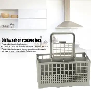

Dishwasher Cutlery Basket Storage Box Universal Multipurpose Dishwasher Parts Kitchen Aid Spare Part Basket Storage Box Tool
