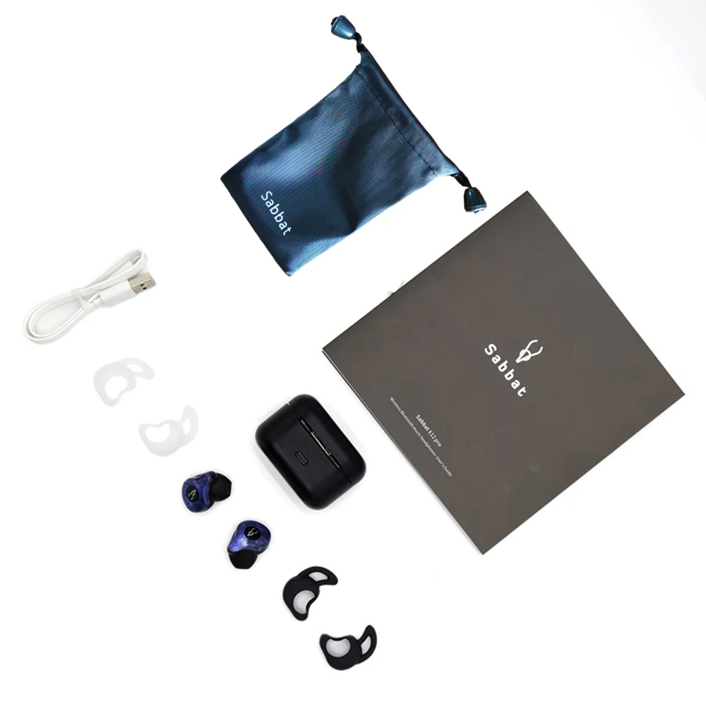 Оригинальные наушники Sabbat, беспроводные наушники Bluetooth 5,0, наушники Hifi, гарнитура Handsfree True, беспроводные наушники для смартфона