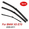 MIDOON Wiper Front Rear Wiper Blades Set For BMW X5 E70 2006 - 2011 2007 Windshield Windscreen Front Rear Window 24"+20"+15" 1