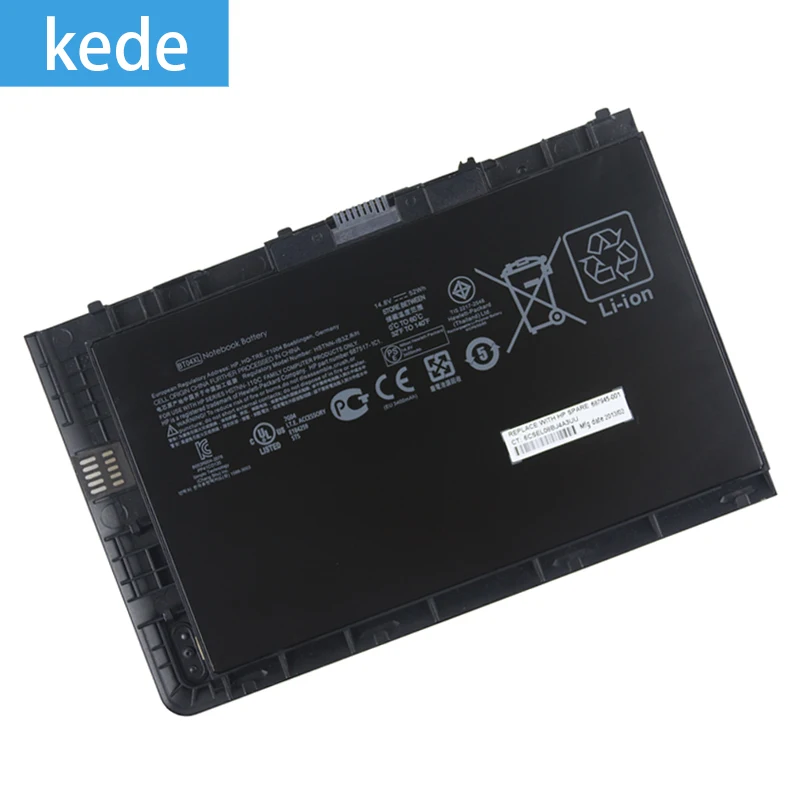 Kede ноутбук батарея BT04XL для hp EliteBook Фолио 9470 9470 м 9480 HSTNN-IB3Z HSTNN-DB3Z HSTNN-I10C BA06 687517-1C1 687945-001 аккумулятор большой емкости