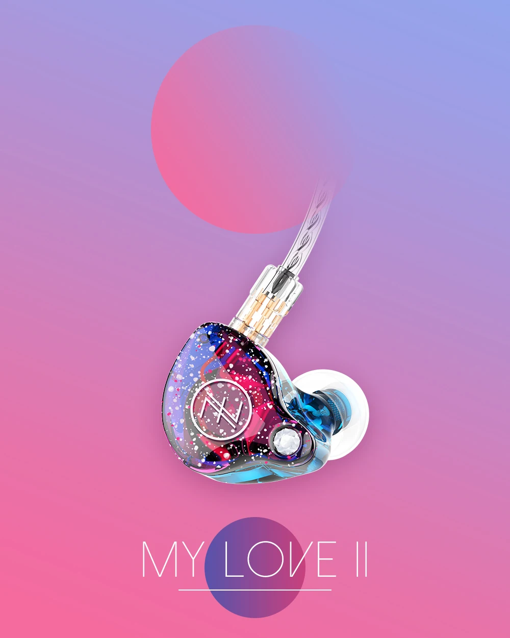 TFZ MY LOVE II Hifi наушники высокого качества бас двойной цепи Графен ...