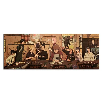 

Naruto Poster Popular Classic Japanese Anime Home Decor Silk Poster Picture Print Wall Decor 70*27cm