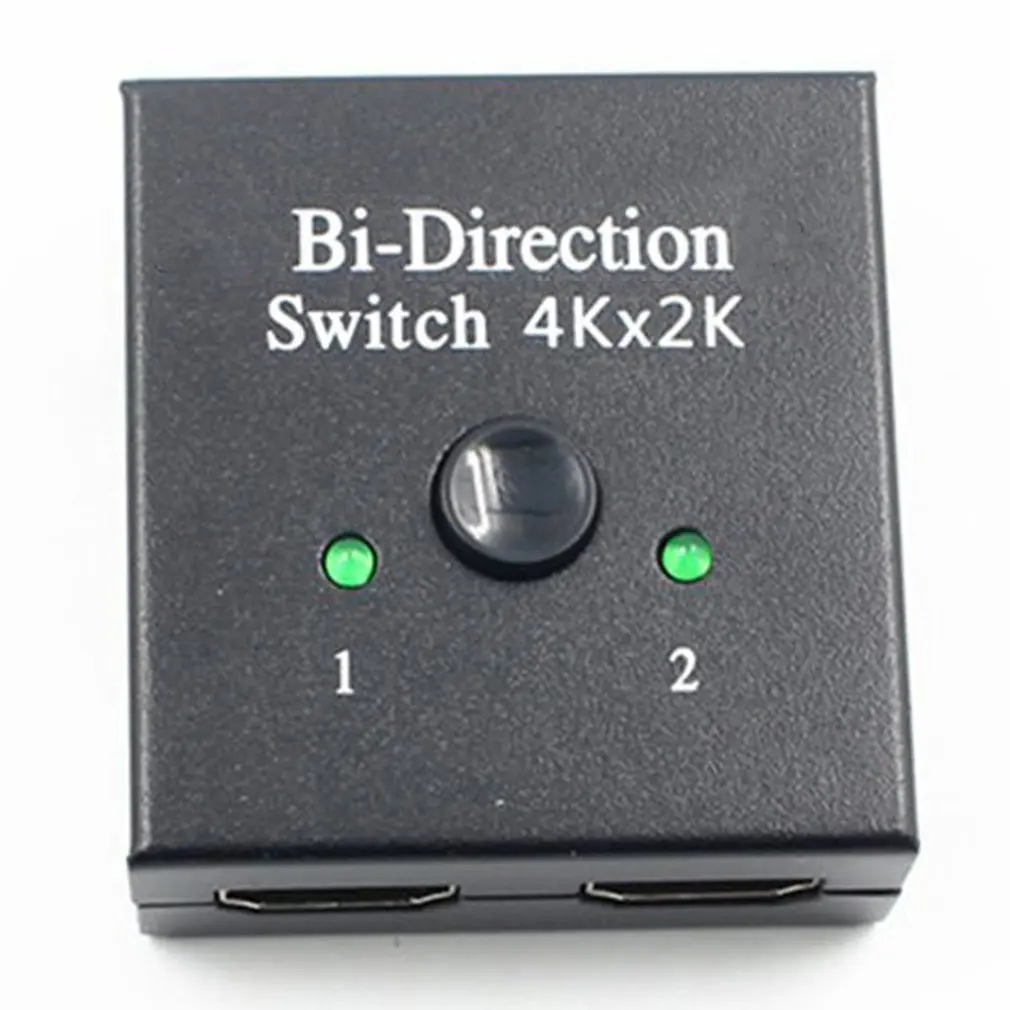 Сплит-коммутатор N4K UHD HDMI-совместимый сплит-коммутатор 1X2 2X 1 Сплит в 2 Выход