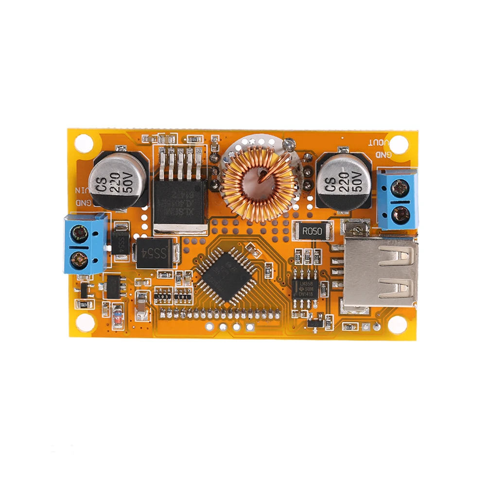 LCD Digital DC-DC Adjustable Step-down Power Supply USB Charge Module DIY Kit Constant Voltage/Current Voltmeter Ammeter