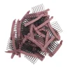 10-20Pcs/Lot Wig Combs For Wig Caps  Factory Supply Wig Clips For Hair Extensions Best Clips For Wigs Big 7 Theeth ► Photo 2/5