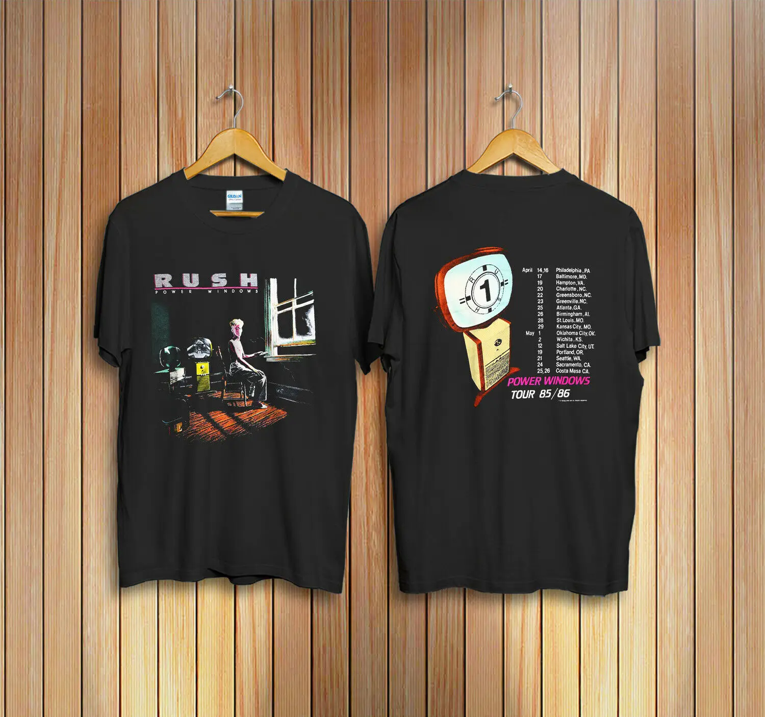 Vintage Rush 1985 Power Windows Amerika 