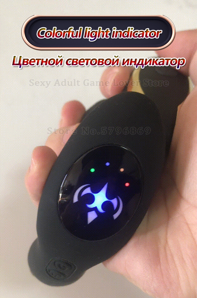 Plug Anal Estimulador de Próstata e Clitóris/Bolas