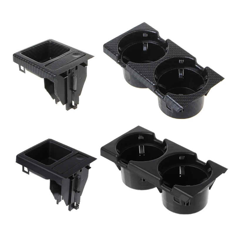 

Front Center Console Drink Bottle Cup Holders Containers For BMW E46 3Series