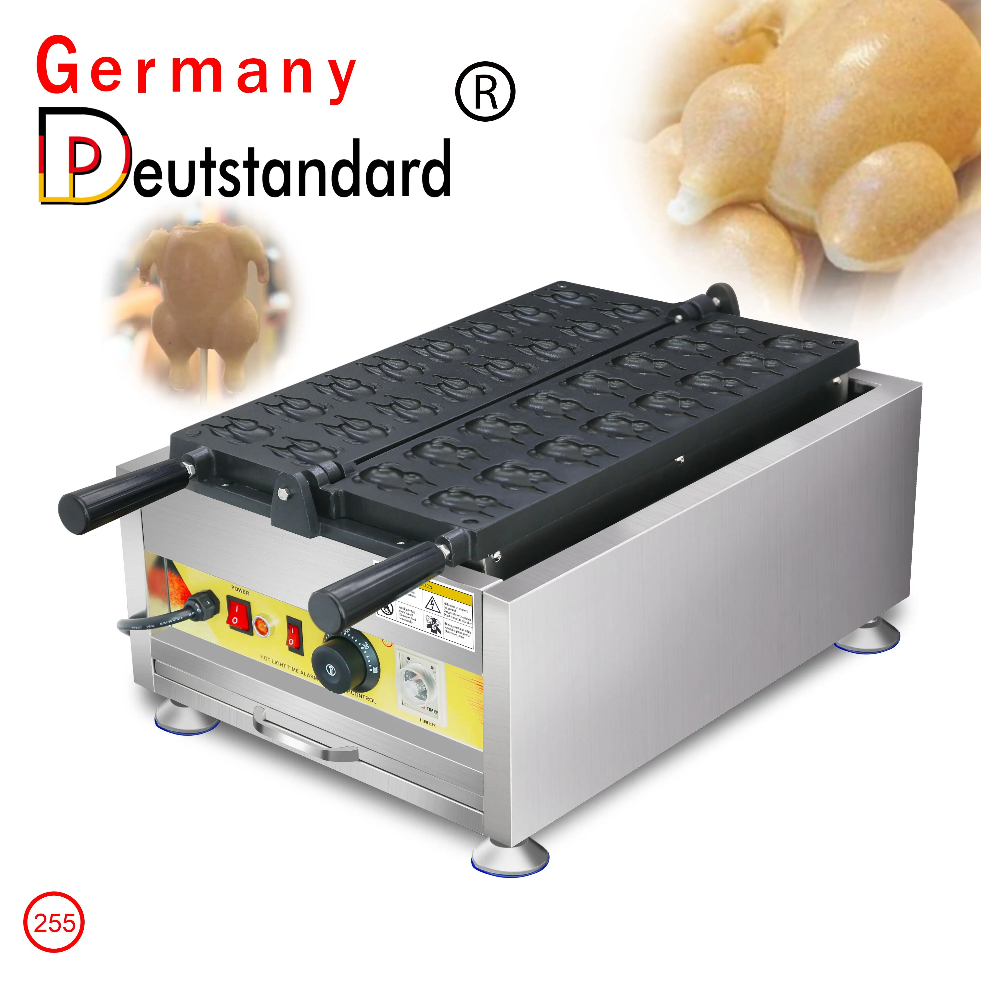 

Electric Chicken Shape Waffle Maker Non Stick Grilled Cake Baker Iron Pan Roast Chicken Waffle Machine New Design High Quality