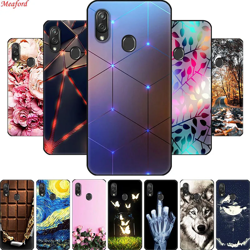 Популярный ЧЕХОЛ ДЛЯ Vivo Y17 Y12 Y11 2019 Черный силиконовый чехол для Y15 обложки |
