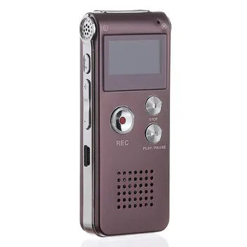 

8GB/16GB Voice Recorder LCD Rechargeable Digital Audio Sound Recording MP3 Player