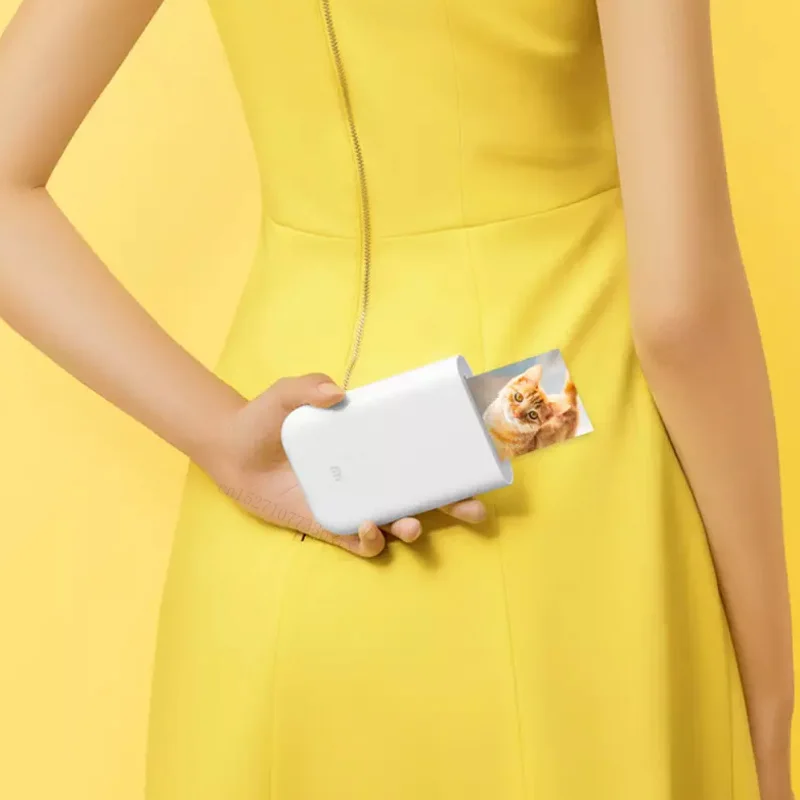 Xiaomi mijia AR принтер 300 точек/дюйм портативный фото мини карман с поделкой DIY 500 мАч принтер для фотографий Карманный принтер работа с альбомом