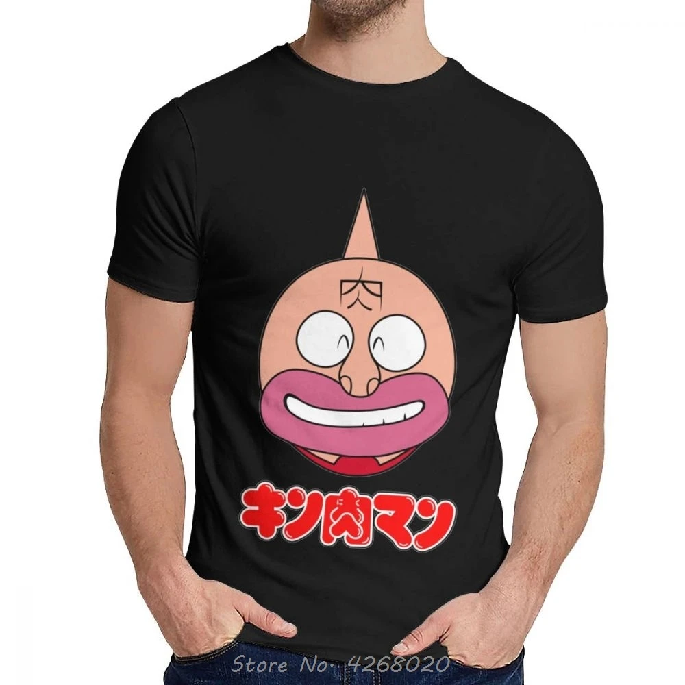 Мужская хлопковая футболка Geek Kinnikuman Nisei летняя с коротким рукавом и круглым