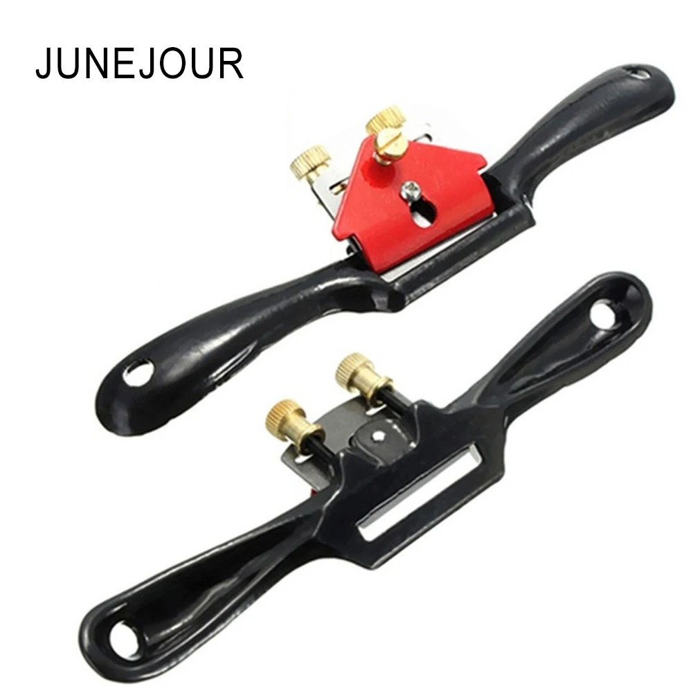 

New 1Pcs 9" Wood Craft Planers Spokeshave Tool Profession Adjustable Metal Blade Spoke Hand Tools for Woodworking & DIY hot