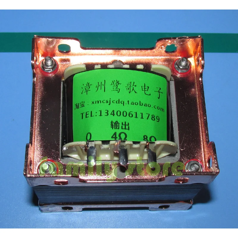 

Output 0-4Ω-8Ω 5.5K 5W high-quality tube amplifier single-ended output transformer, suitable for tube 6P1 6P14 6P6P