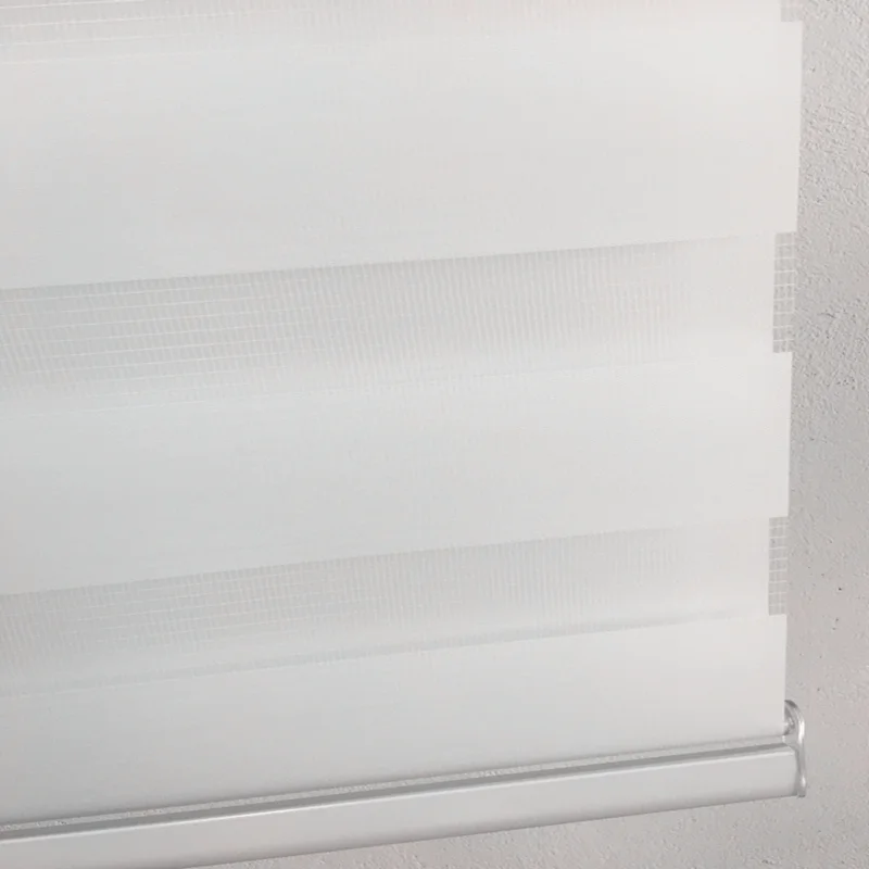 Zebra blinds bottom rail