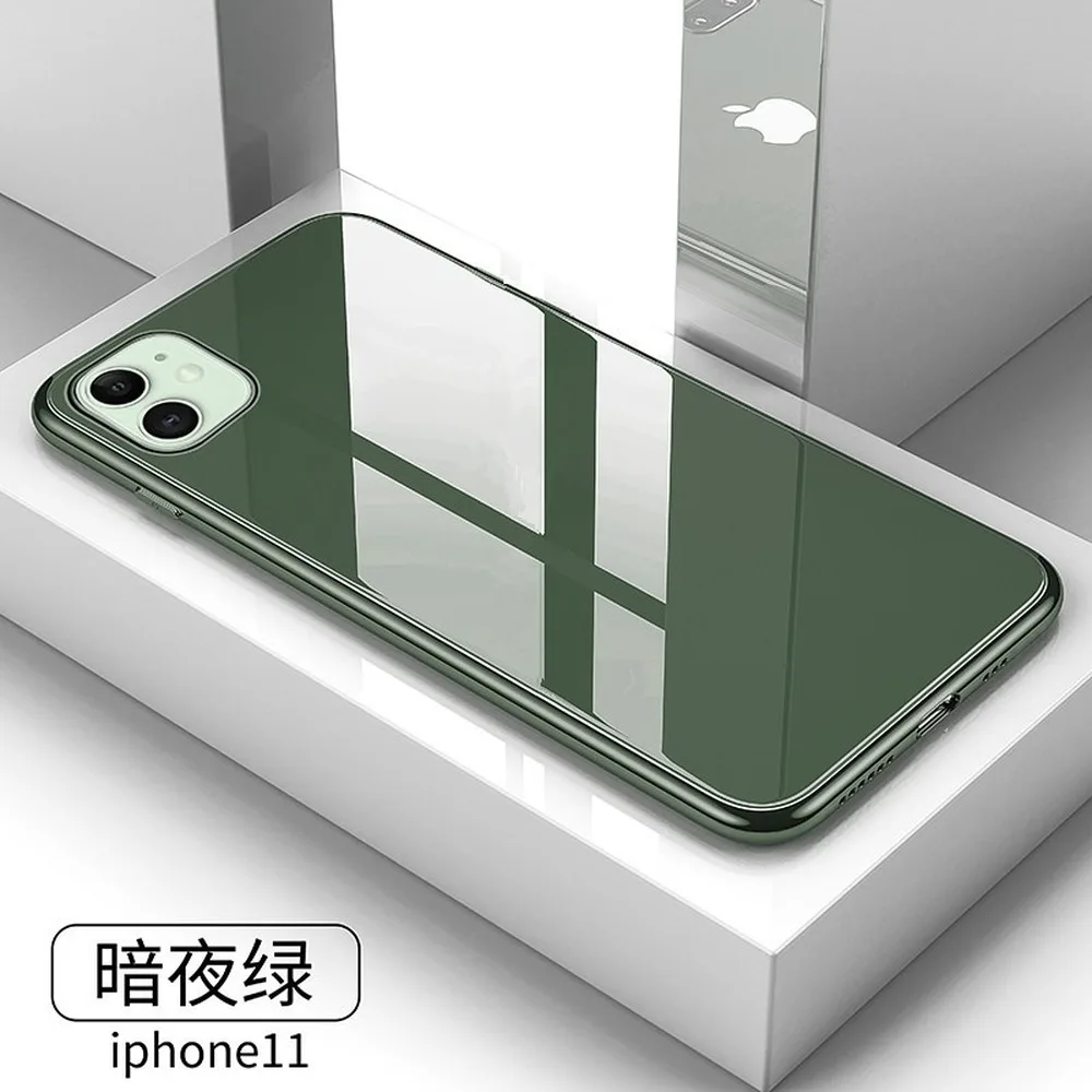 Прозрачный чехол для IPhone 11 Pro Max X XS противоударный чехол-бампер 6 6S 7 8 Plus Защита