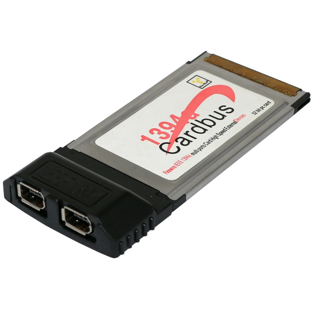 

2 Port 6 Pin 1394A IEEE 1394 CardBus Card 54mm for PCMCIA Digital Camera DV Camcorders Hard Disks Removable Drives Laptop PC