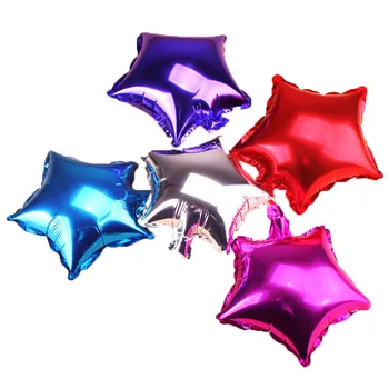 

Foil Balloon Party Supply Shaped Foil Birthday Star Anniversary Party Baby Shower Balloon Wedding Home Pentagram Ballon D30