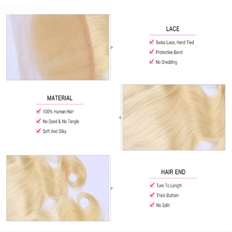 High Quality bundles with lace frontal