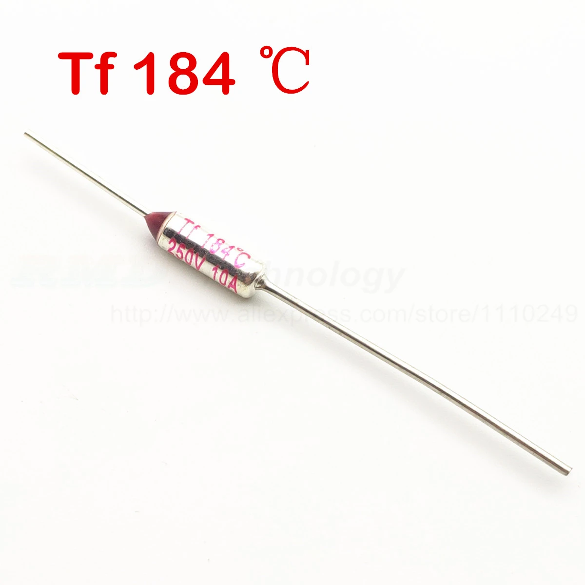 20Pcs 10A 250V 184℃ RY184 TF 184 Degrees Celsius Temperature Thermal Fuse New