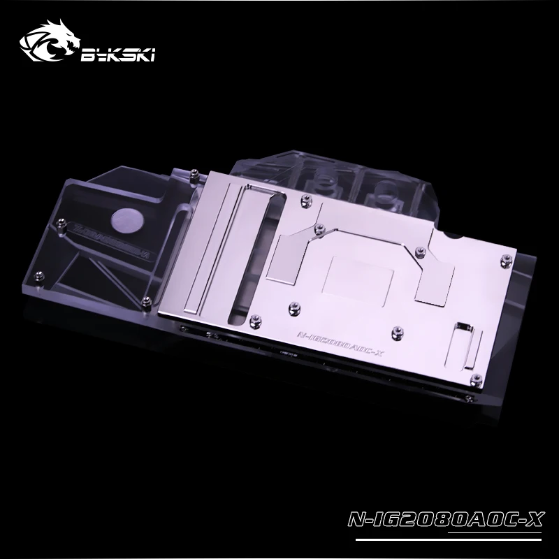 Bykski GPU водоблок для красочных iGame RTX2080 RTX2070 RTX2060 AD OC полное покрытие Видеокарта кулер для воды
