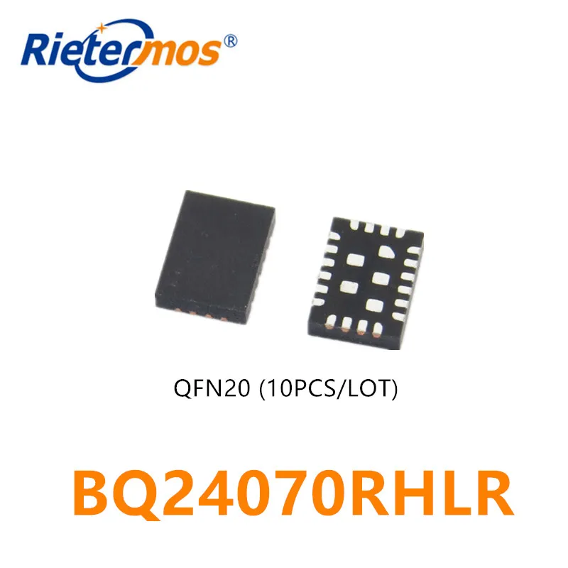 

10 шт. BQ24070RHLR BQ24070 QFN20 оригинал