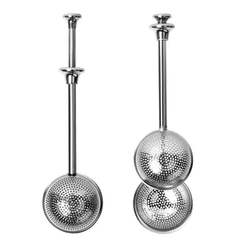 

Tea Balls for Loose Tea, Stainless Steel Tea Infuser, Premium Tea Strainer 2 Pack, Tea Steeper Set