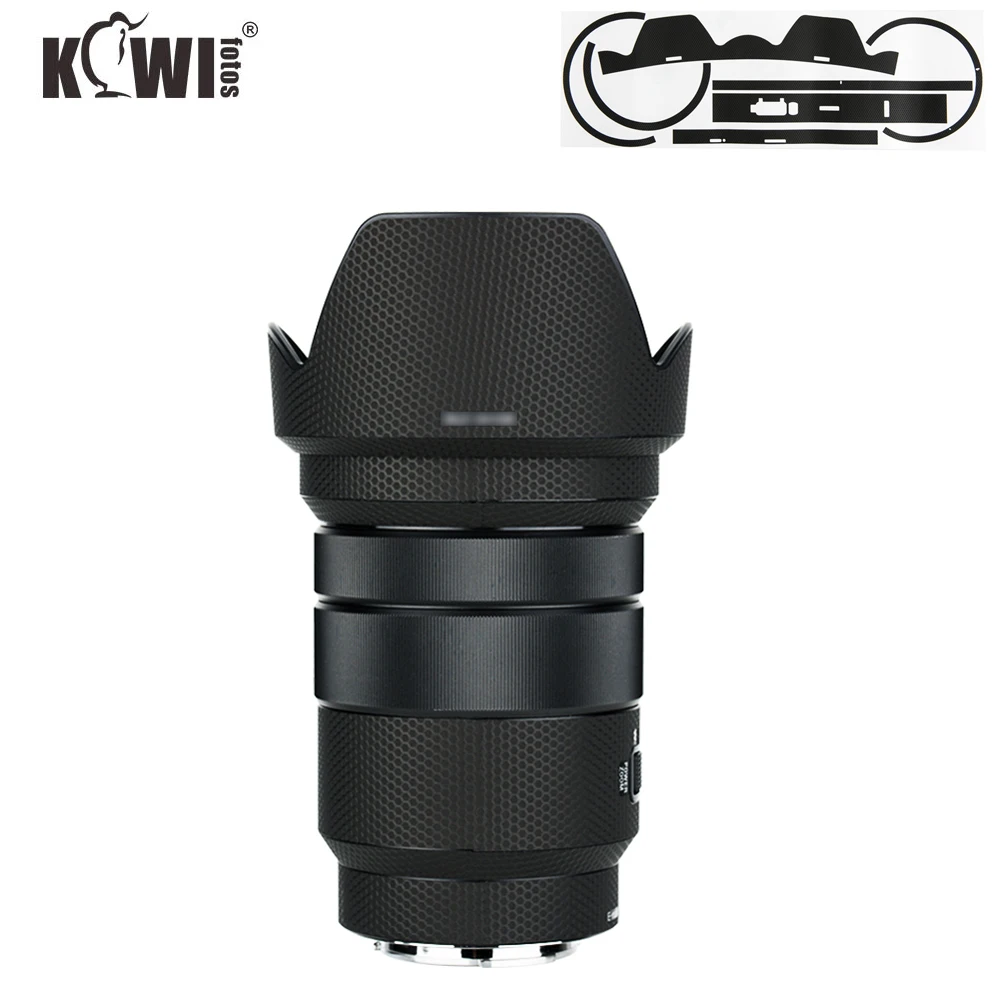 KIWIFOTOS чехол для объектива с защитой от царапин пленка кожи камеры Sony E PZ 18 105 мм f/4G