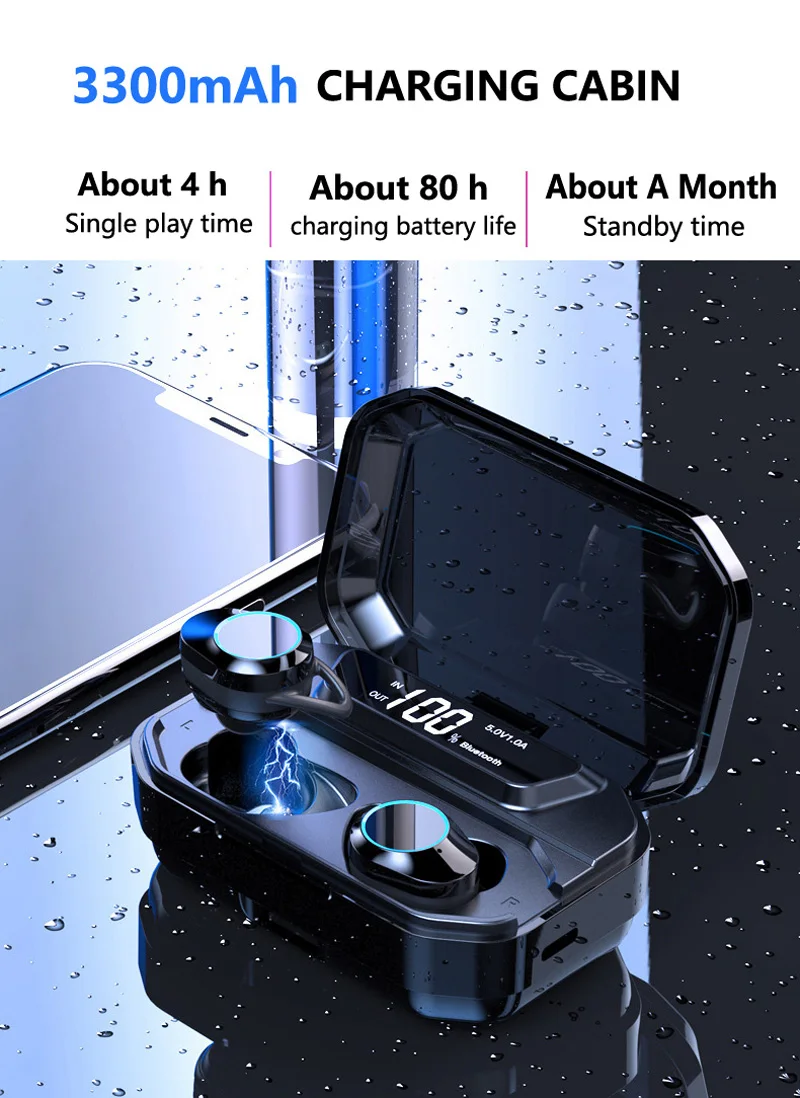 Bgreen multi-connnection bluetooth 5.0 tws fones de