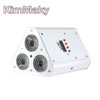 

1 light + carton )New flat battery led wedge par 3x18w rgbwaUV wireless dmx par led light single battery led uplight par for dj