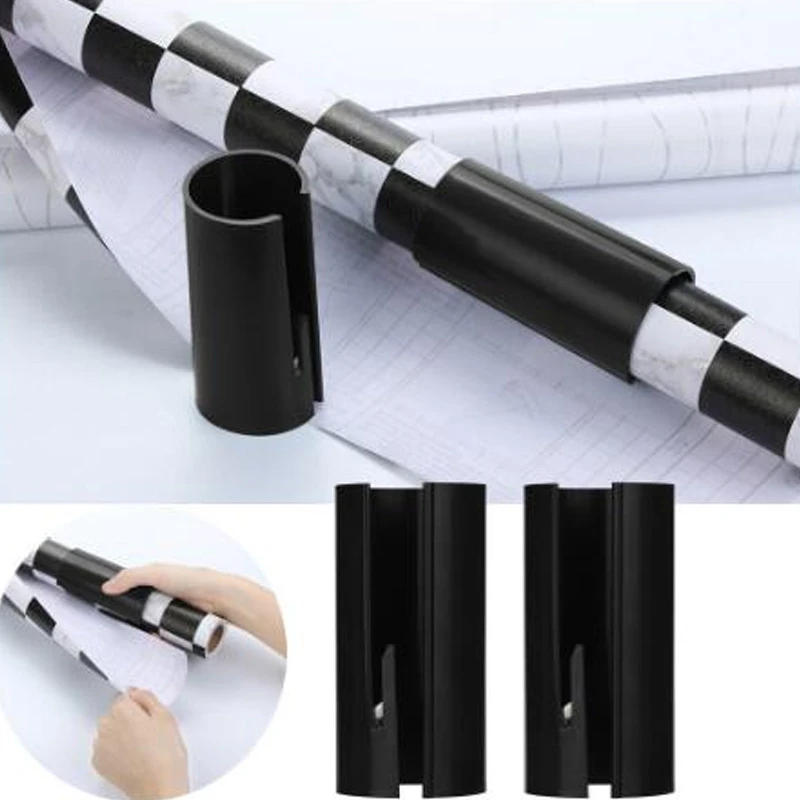 

Plastic Wrapping Paper Cutter Mini Christmas Clearence Wrapping Paper Cutting Tool Easy Quick Creative Sliding Paper Roll Cutter
