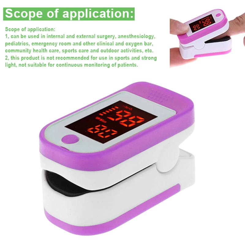 Фотографический пульсоксиметр монитор сердечного ритма SPO2 PR Pulsioximetro Oximeters