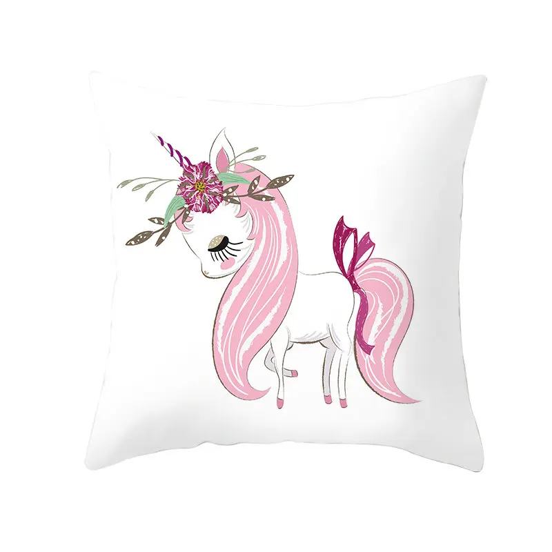 Unicorn Flamingo Pillowcover -Unicorn Fashion H00e6d54e911340e4a47531b05731906fE