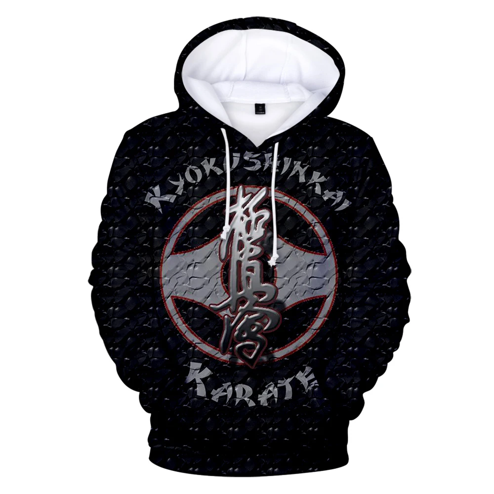 2019 осенние и зимние модные молодежное худи 3D печать kyokushin мужские/женские