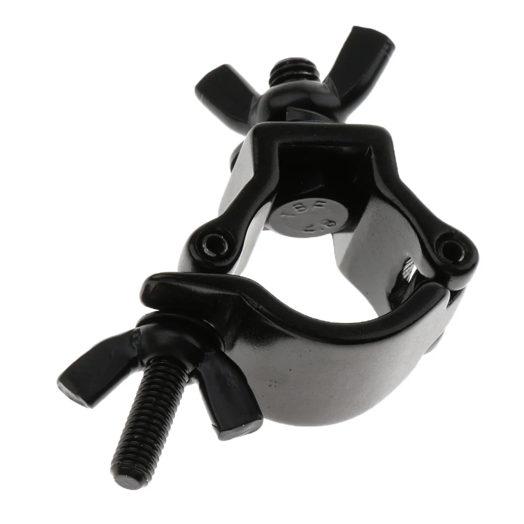 4x Heavy Duty Stage Light Hook Clamp for Moving Head Light Spotlight Black