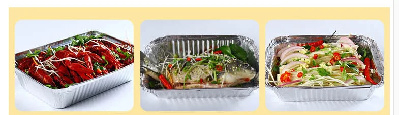 Оловянный поднос барбекю прямоугольная печь weber коврик баркет alimentire jetable с крышкой